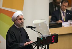 Irano prezidentas Hassanas Rouhani