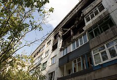Daugiabutis Luhansko regione