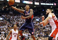 DeMaras DeRozanas, Jeffas Teague ir Jonas Valančiūnas