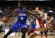 JaKarras Sampsonas ir Greivis Vasquezas