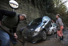 Potvynio padariniai Italijoje