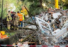Žemės nuo&scaron;liaužos padariniai &Scaron;veicarijoje 
