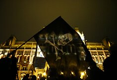 Demonstrantai Budape&scaron;te 