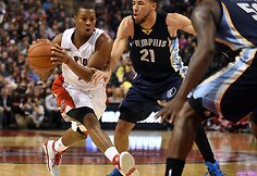 Kyle'as Lowry ir Tayshaunas Prince'as
