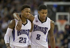 Benas McLemore'as ir Rudy Gay