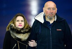 Serge'as Lazarevičius su dukra Diane
