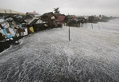 Taifūnas Hagupit pasiekė Filipinus 