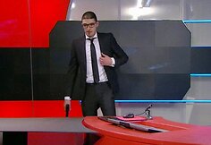 Ginkluotas vyras „NOS“ televizijoje