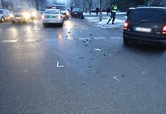 Avarija Statybininkų-Liki&scaron;kėlių gatvių sankryžoje, Alytuje