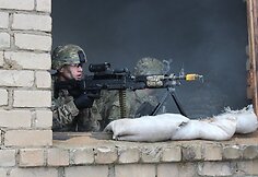 AMPB ir JAV kuopos pratybos Pabradėje