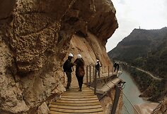 El Caminito del Rey takas