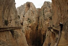 El Caminito del Rey takas
