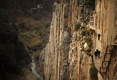 El Caminito del Rey takas