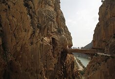 El Caminito del Rey takas