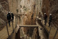 El Caminito del Rey takas