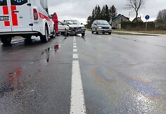 Automobilių avarija &Scaron;ilutės rajone 
