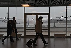 Pulkovo oro uosto terminalas Sankt Peterburge