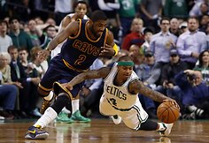 Isaiahas Thomas ir Kyrie Irvingas