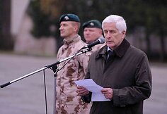 Rukloje išlydėta Lietuvos karių pamaina į Afganistaną
