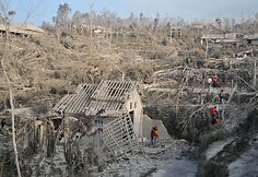 Indonezijoje išsiveržė ugnikalnis Merapi