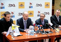 Rytis Sabas, Rolandas Vir&scaron;ilas, Vladas Garastas ir Mindaugas &Scaron;pokas