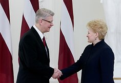 Valdis Zatleras ir Dalia Grybauskaitė