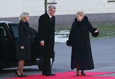 Lilita Zatlere, Valdis Zatleras ir Dalia Grybauskaitė