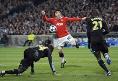 Wayne'as Rooney (centras)