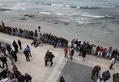 Protestuotojai Benghazyje