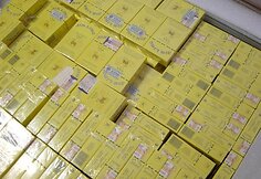 Paslėptos kontrabandinės cigaretės