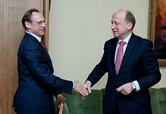 Raimundas Alekna ir Andrius Kubilius