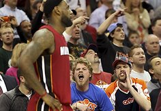 LeBrono Jameso fone Klivlando &bdquo;Cavaliers&ldquo; sirgaliai