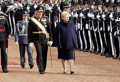 Norvegijos karalius Haraldas V ir Lietuvos prezidentė Dalia Grybauskaitė