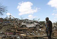 Tornado padariniai Alabamoje