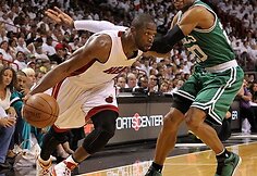 Dwyane'as Wade'as ir Ray Allenas
