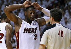 Dwyane'as Wade'as kalbasi su teisėju