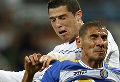 Cristiano Ronaldo ir Cata Diazas (priekyje)