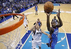 Dirkas Nowitzki ir Serge Ibaka