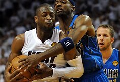 Dwyane'ą Wade'ą sustabdyti bandantis Jasonas Terry
