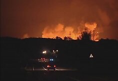 Ugnies kamuoliai kyla virš Udmurtijos