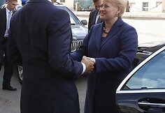 Toomas Hendrikas Ilvesas ir Dalia Grybauskaitė