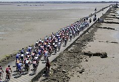 „Tour de France“ lenktynių akimirka