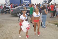 &bdquo;Omnitel 1000 km lenktynių&ldquo; gražiausių merginų rinkimai