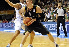 Marco Carraretto (kairėje) ir Robinas Benzingas