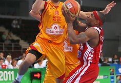 Vojdanas Stojanovski (kairėje) ir Dontaye Draperis