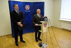 Virgilijus Alekna ir Raimundas Palaitis