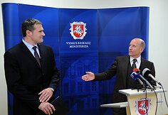 Virgilijus Alekna ir Raimundas Palaitis