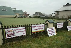 Drąsiaus Kedžio &scaron;alininkų plakatai