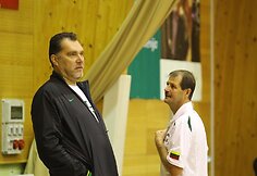 Treniruotės akimirka