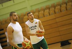 Donatas Motiejūnas ir Jonas Valančiūnas